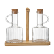 Glass Oil Dispenser 400 ml - 2 Pcs